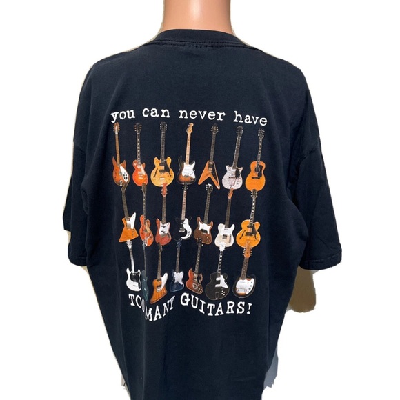 Divertida De Regalo Con Texto En Inglés You Can Never Have Too Many Guitars Sudadera